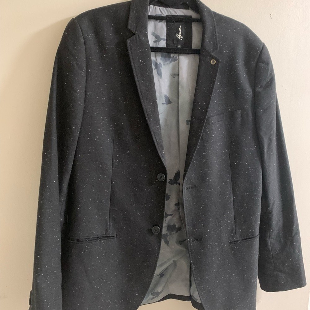 Howe Black Speckled Blazer Size 42